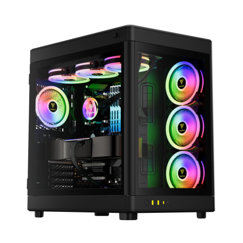 Gamdias Neso P1 Tempered Glass 850W 80+Bronze ATX Black Edition Oyuncu Kasası