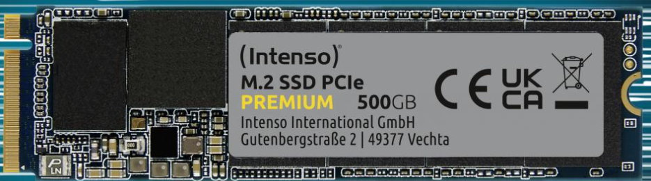 Intenson 500GB 3835450 M.2 NVME GEN3 2100/1700MB/s SSD