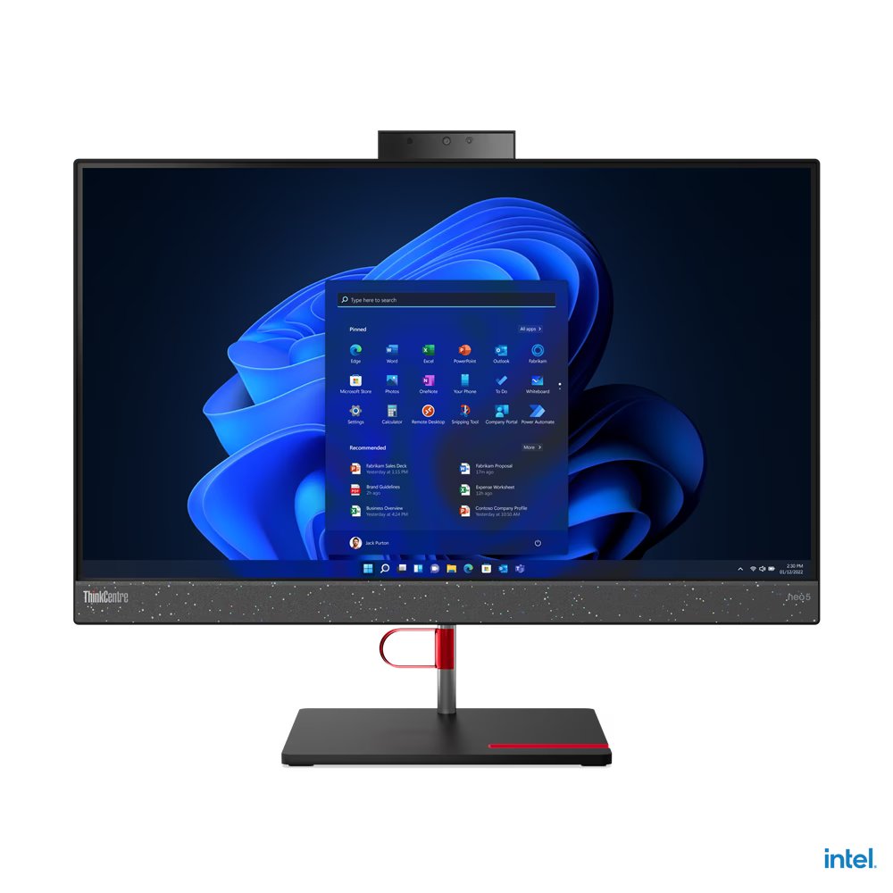 Lenovo ThinkCentre Neo 50A 12B800DYTR i5-12450H 16GB 512GB SSD 23.8 FreeDos Dokunmatik All İn One Bilgisayar