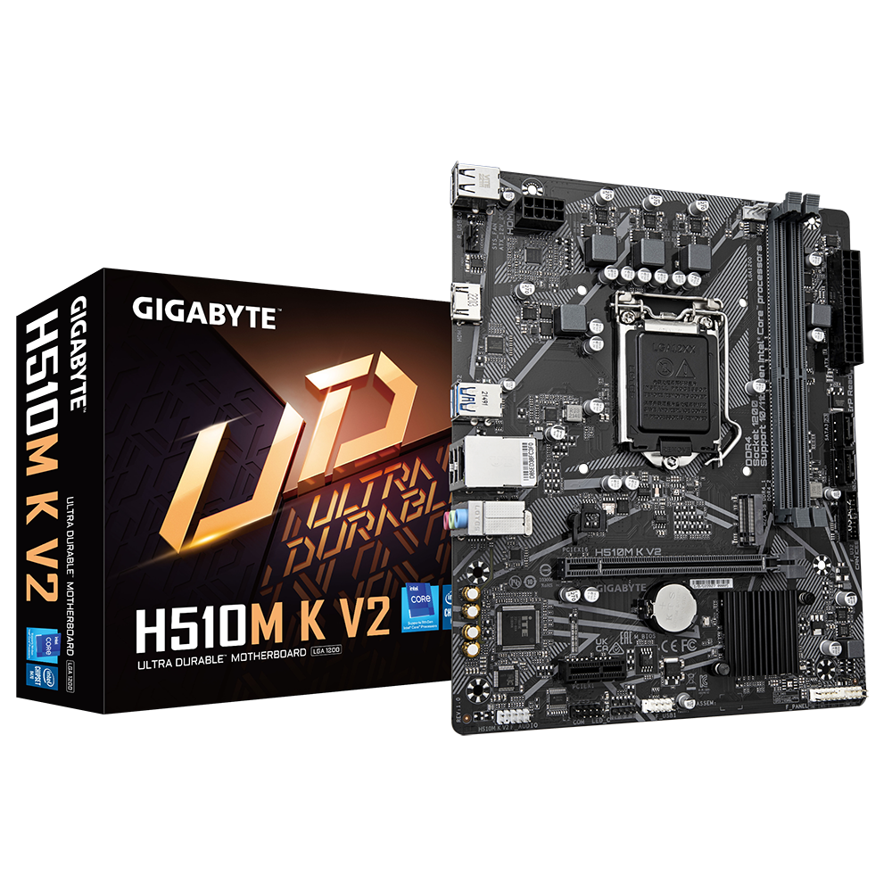 Gigabyte H510M-K V2 DDR4 Intel LGA1200p Micro ATX Anakart