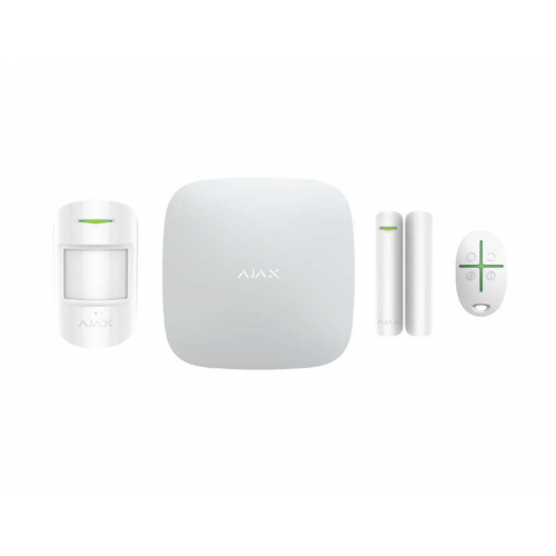Ajax HubKit/StarterKit Kablosuz Alarm Kiti Beyaz