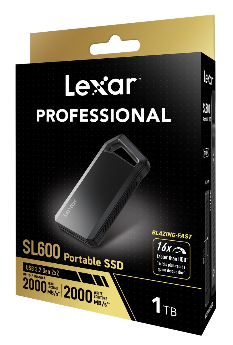 Lexar1TB LSL600X001T-RNBNG EXT.SSD 1TB USB3.2 GEN2X2 UP TO 2000MB/S READ AND 2000MB/S Wrıte Disk