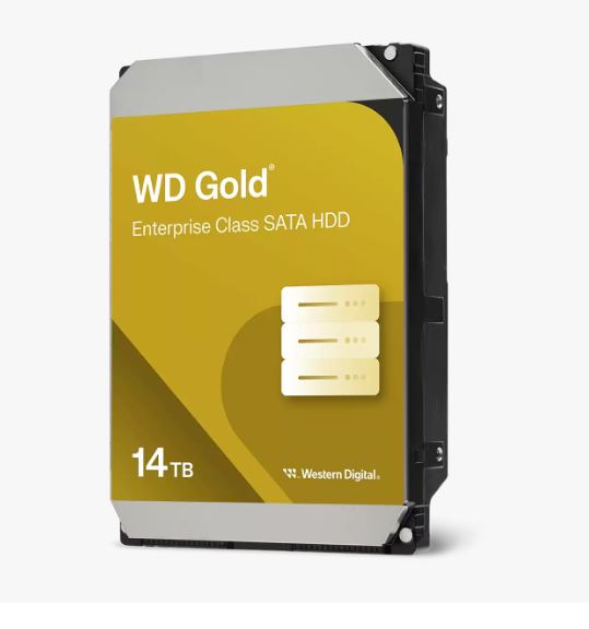 WD Gold Enterprise  WD142KRYZ 14TB 7200Rpm SATA3 512MB Kurumsal Sınıf Hardisk