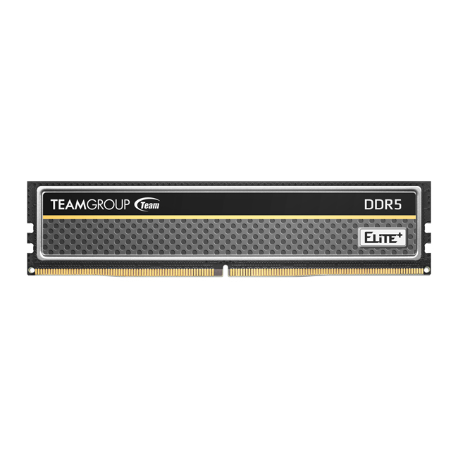 Team Elite Plus Black 8 GB (1x8GB) 5200 Mhz DDR5 CL42 U-DIMM RAM (TPBD58G5200HC42016)