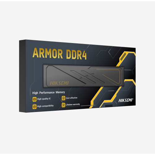 HIKSEMI Armor Black HSC416U32D2 16GB DDR4 3200Mhz CL22 XMP 2.0 Soğutuculu Gaming Ram