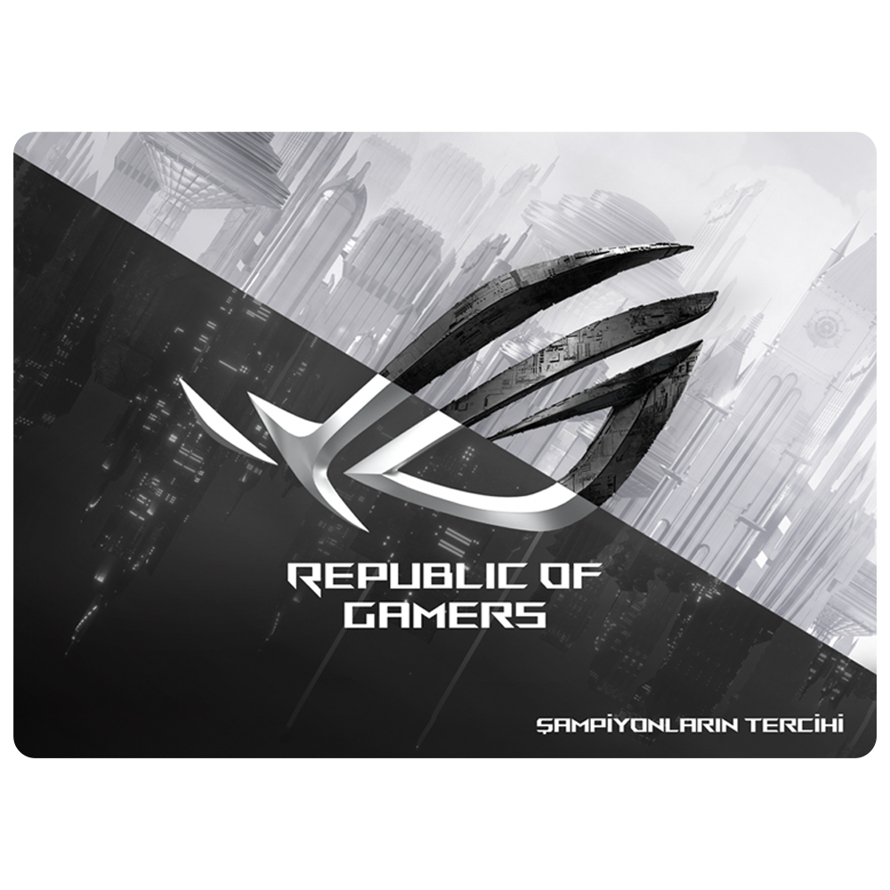 Asus Rog Özel Dizayn Gamıng Mousepad 30X40CM Kaymaz Kauçuk Taban