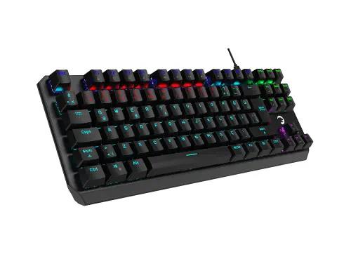 GamePower Overlord Mekanik Kırmızı Switch Türkçe Q 88 Tuş USB Gaming Klavye