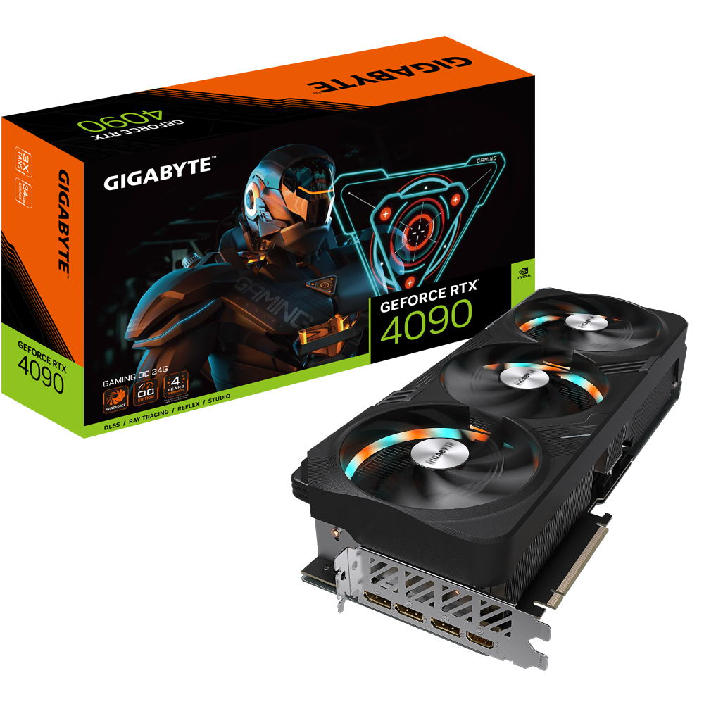 Gigabyte RTX 4090 Gaming OC 24G GV-N4090GAMING OC-24GD 384 Bit GDDR6X 24 GB Ekran Kartı
