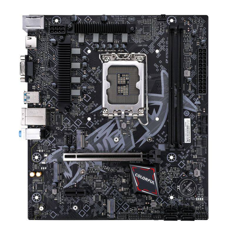 Colorful BATTLE-AX B760M-K V20 Intel LGA1700p DDR5 Micro ATX Anakart
