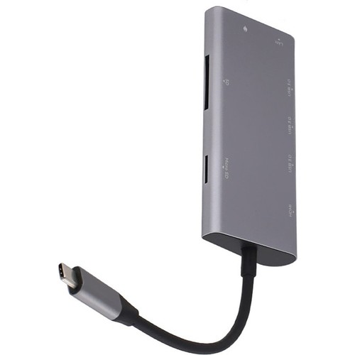 Codegen CDG-CNV40 USB to Type-C - 8in1 HDMI Type-C RJ45 SD USB Çoğaltıcı Dönüştürücü