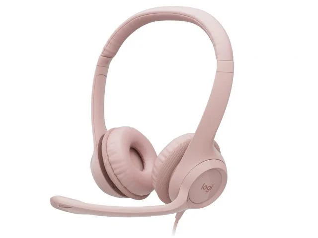 Logitech H390 Gürültü Önleyici Mikrofonlu Pembe Kulaklık