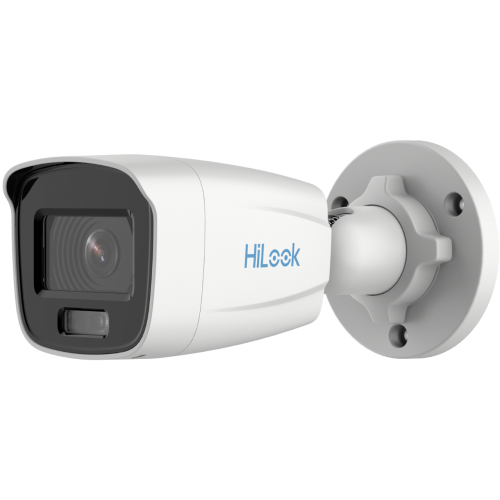 HiLook IPC-B129H 2Mpix, 4mm Lens, H265+, 30Mt Gece Görüşü, Color Vu Lite, PoE, Bullet IP Kamera