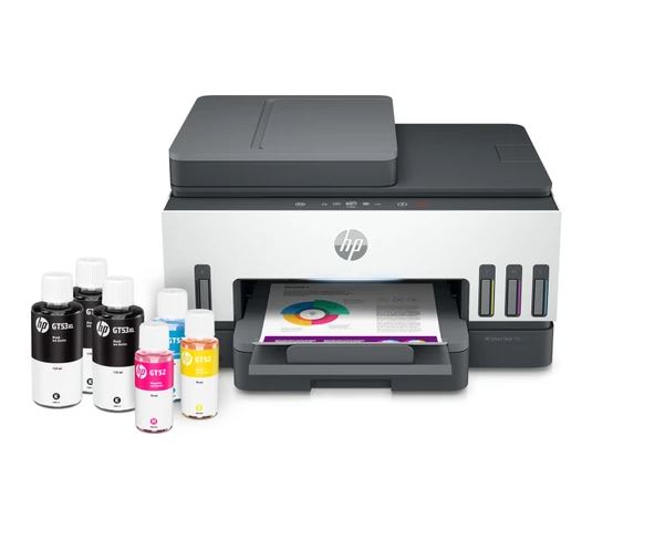 HP 4WF66A Smart Tank 790 Yazıcı Tarayıcı Fotokopi Faks ADF-Wifi Çok Fonksiyonlu Tanklı Yazıcı