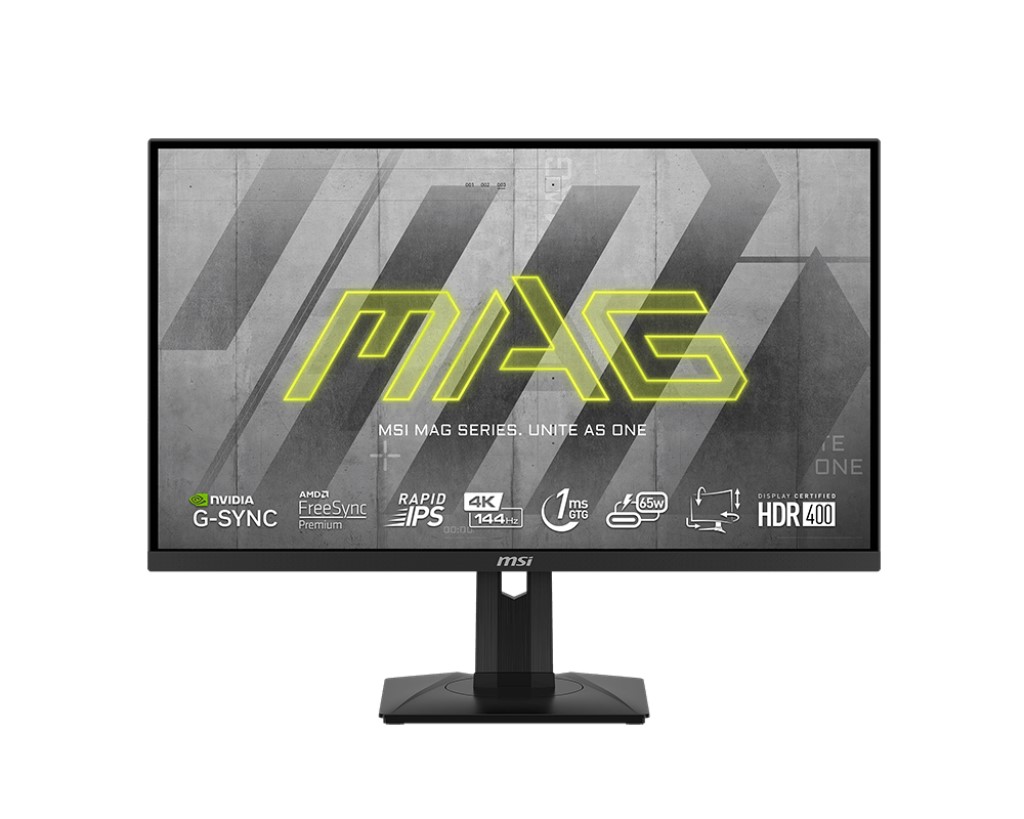 MSI Mag 274UPF 27" Flat 3840x2160 Rapid IPS 16:9 144HZ 1MS FreeSync Premium Oyuncu Monitör