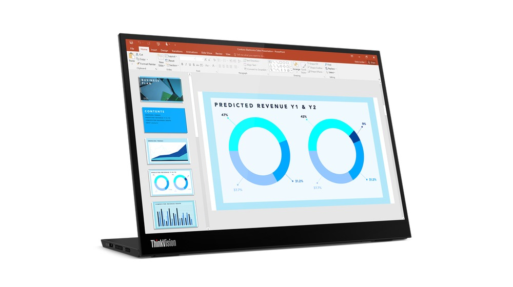Lenovo ThinkVision M14d 63AAUAT6WL 14 IPS WLED 6MS USB-C Taşınabilir Monitör