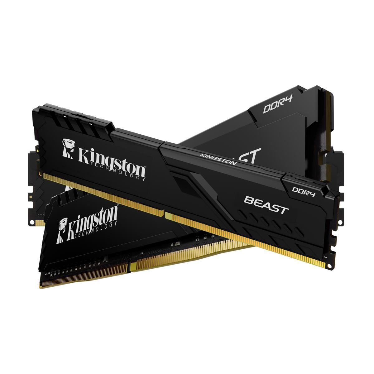 Kingston Beast 32GB DDR4 3200MHz CL16 DIMM KF432C16BB/32TR Soğutuculu 1x32G