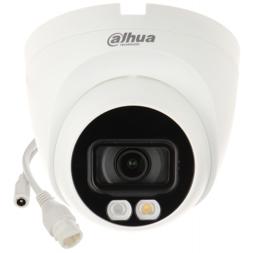 Dahua IPC-HDW2449T-S-IL  4Mpix, Full Color, 2,8mm Lens,H265+, 30Mt Gece Görüşü, IP67, Dahili Mikrofon, PoE Dome IP Kamera