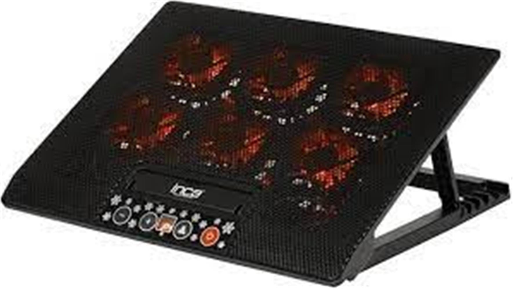 Inca INC-604TGS  6X Fan Kont Paneli 2X Usb 6 Kademe Gaming Notebook Soğutucu