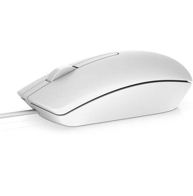 Dell MS116 Optical Kablolu Mouse Beyaz  (570-AAIP)