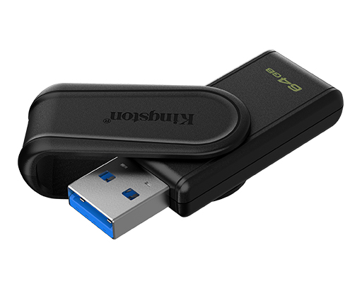 Kingston Exodia S 64GB USB 3.2 DTXS/64GB Black/Black