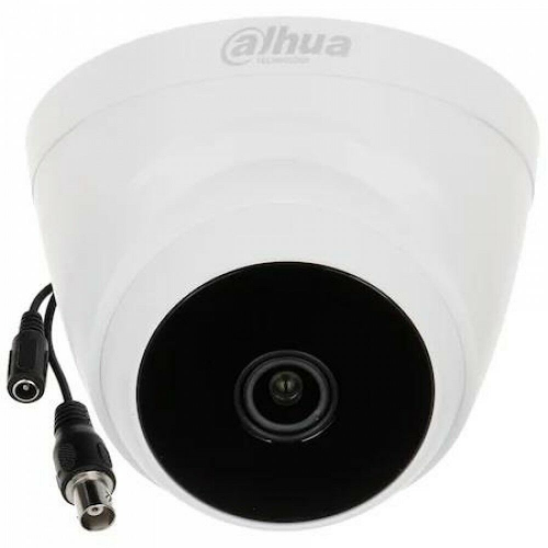 Dahua HAC-T1A21P-A 2Mpix 20 Mt Gece Gör. 2,8mm Lens, Dahili Mikrofon,  Dome Kamera