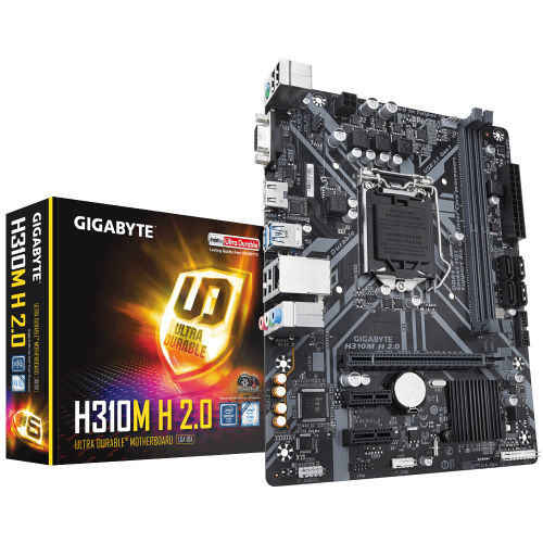 Gigabyte H310M-H 2.0 DDR4 2666 Mhz LGA1151 - 8. 9. Nesil Anakart
