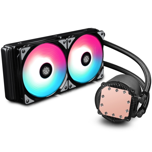 Deep Cool Castle 240 v2 RGB 240mm Sıvı CPU Soğutucu