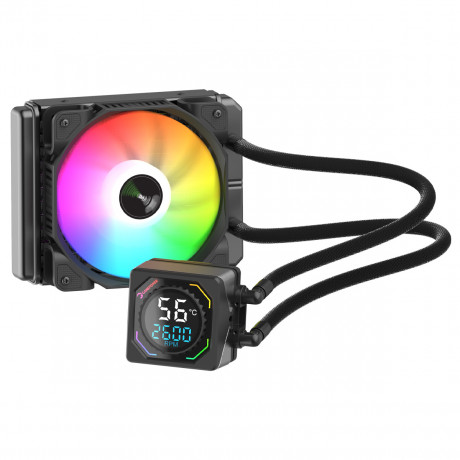 GamePower Skadi Square 120 ARGB AM5/LGA1700 Sıcaklık Ekranlı Sıvı İşlemci Soğutma