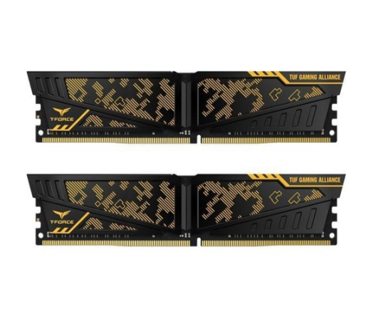 Team T-Force Vulcan TUF Gaming Alliance 16GB (2x8GB) 3600MHz CL18 DDR4 Gaming Ram (TLTYD416G3600HC18JDC01)