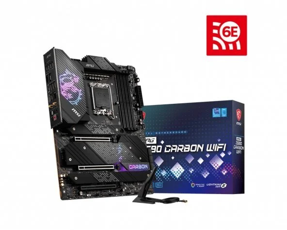 Msı Mpg Z690 CARBON WIFI 6666+(OC)MHz DDR5 M.2 ATX 1700p Anakart