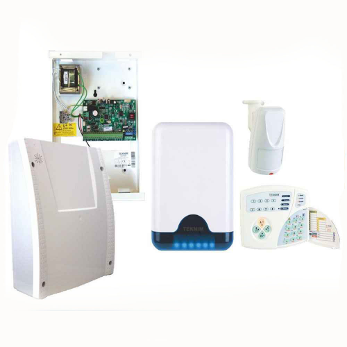 Teknim VAP404PT 4+4 ZON Gelişmiş ALARM Seti (Akü Hariç)