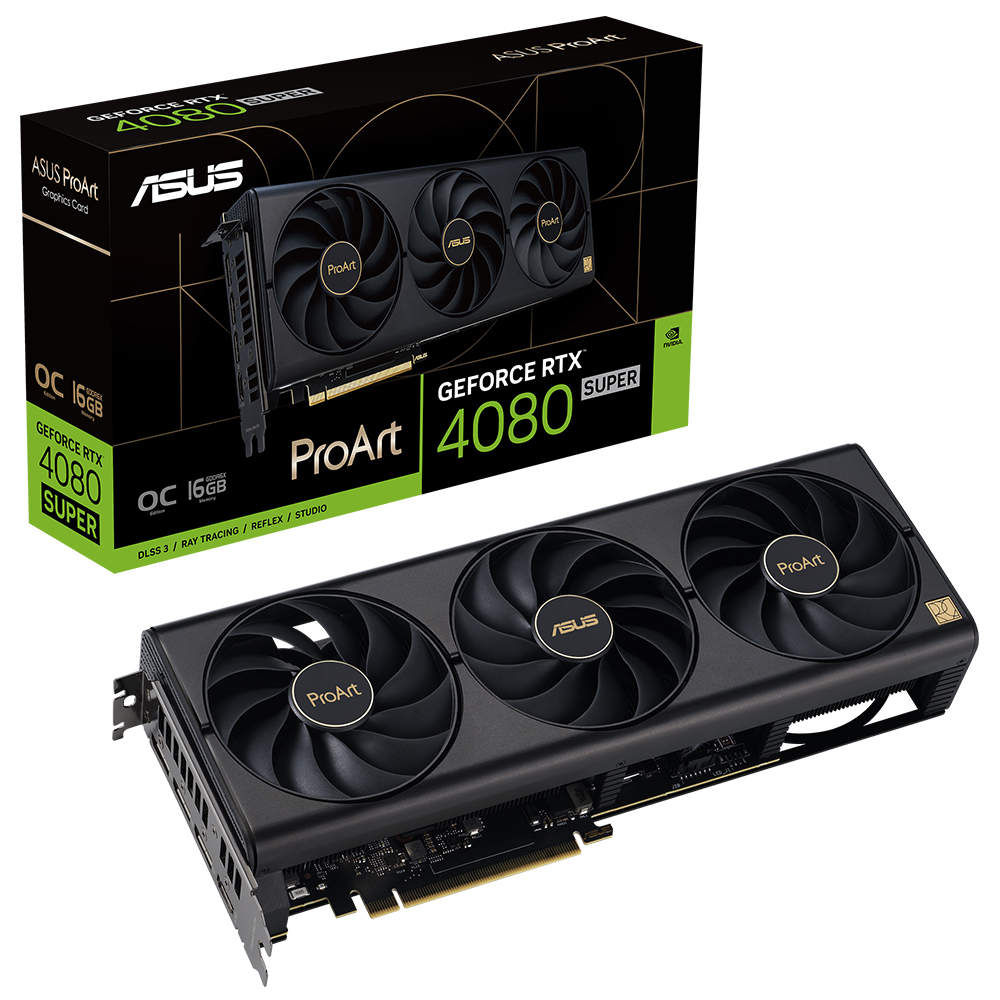 Asus PROART-RTX4080S-O16G GDDR6X 16GB HDMI DP 256Bit Ekran Kartı