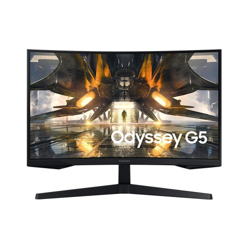 Samsung Odyssey G5 LS27AG550EPXUF 27 1ms 165Hz 2K Quad HD DP HDMI USB VA LED HDR10 1000R Curved Monitör