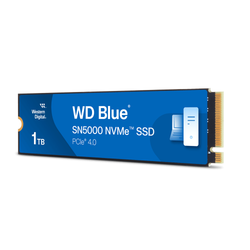 WD Blue SN5000 WDS100T4B0E 1TB 5150/4900 Gen4 NVMe PCIe M.2 2280 SSD