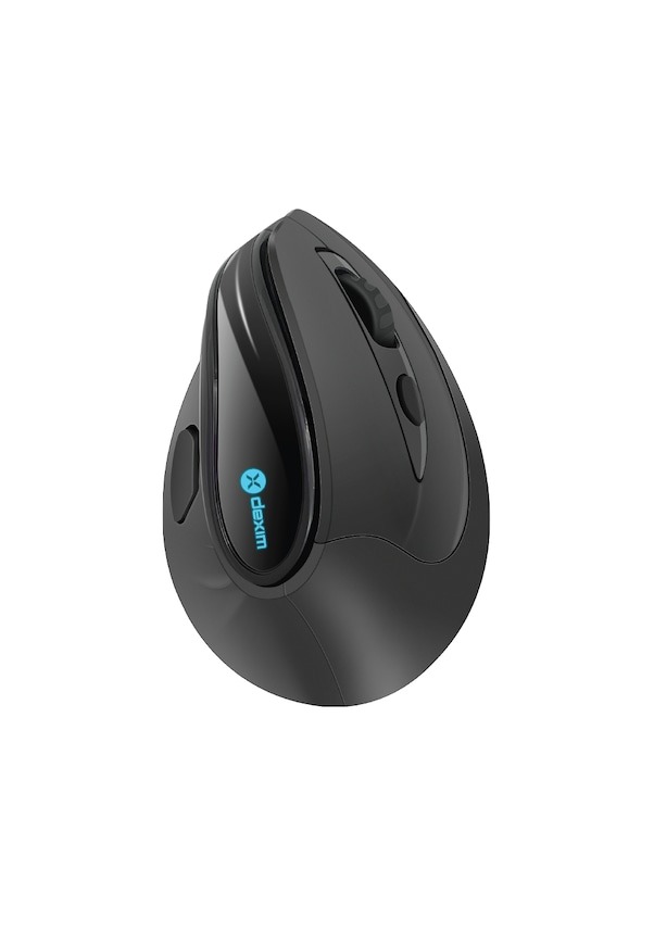 Dexim DMA026 RGB Dikey Şarjlı Ergonomik Optik Kablosuz Mouse