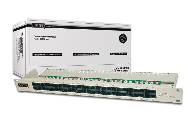Digitus DN-91350-1 50 Port Cat6 Patch Panel