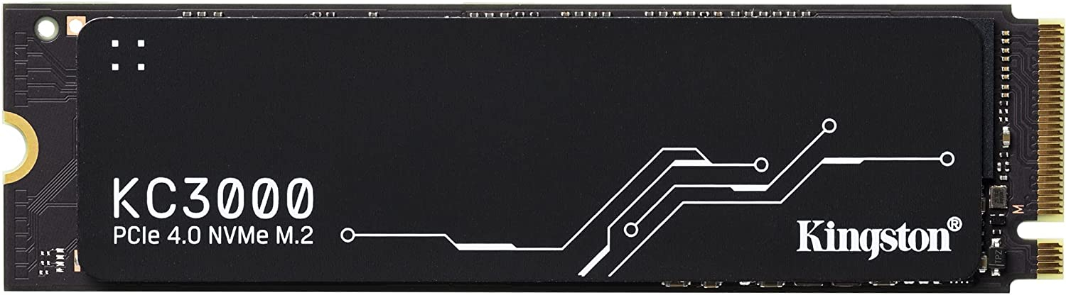 Kingston KC3000 4TB 7000-7000MB/s NVMe PCIe 4.0 m.2 Gen4 SSD (SKC3000D/4096G)