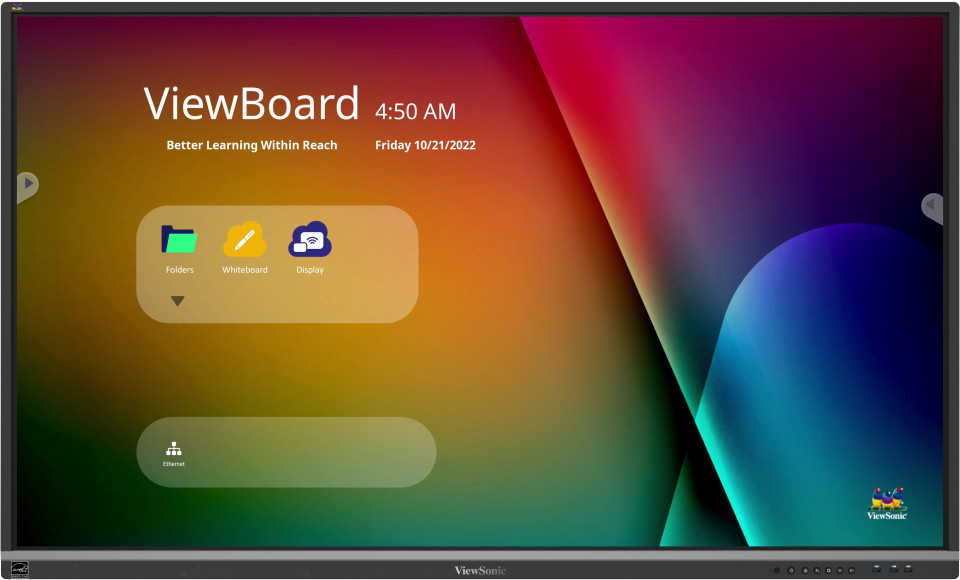 ViewSonic IFP7550-5 Viewboard 75" Android 11 LCD 4K Ultra HD Dokunmatik İnteraktif Ekran