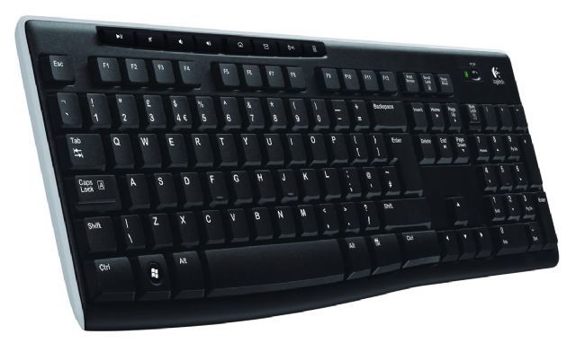 Logitech K270 Kablosuz Klavye Q TR USB Siyah 920-003761