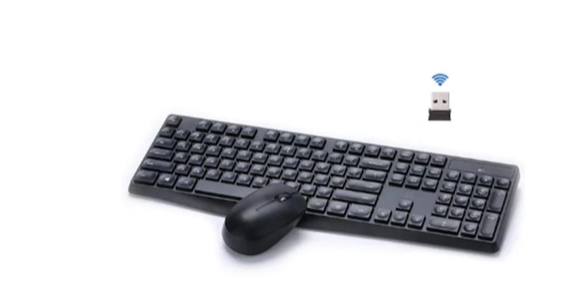HP 7YA13PA CS10 USB Kablosuz Klavye + Mouse Set Siyah