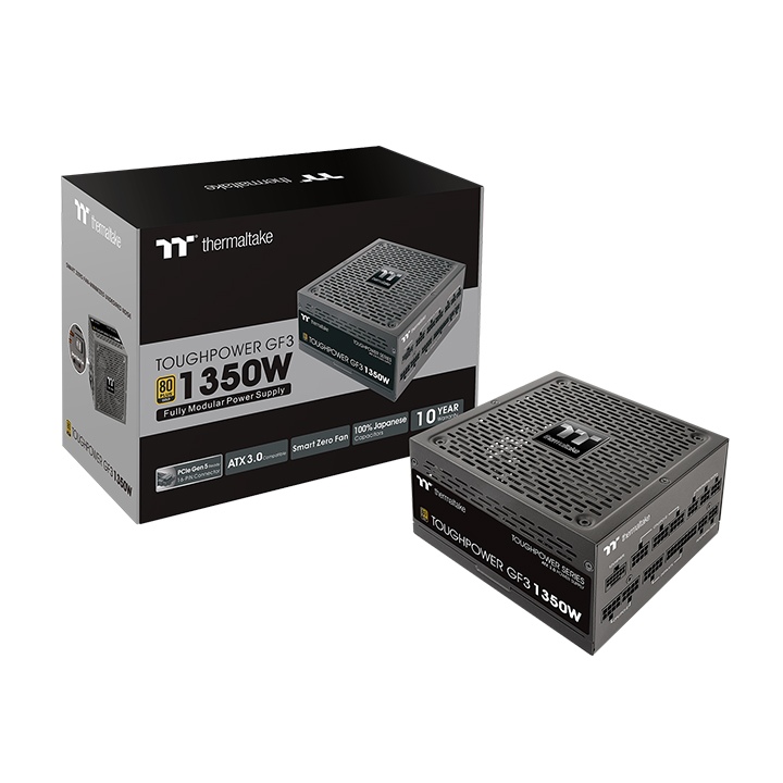 Thermaltake Toughpower GF3 1350W 80+ Gold PCIe Gen 5.0 ATX 3.0 Full Modüler 14cm Fanlı PSU Güç Kaynağı
