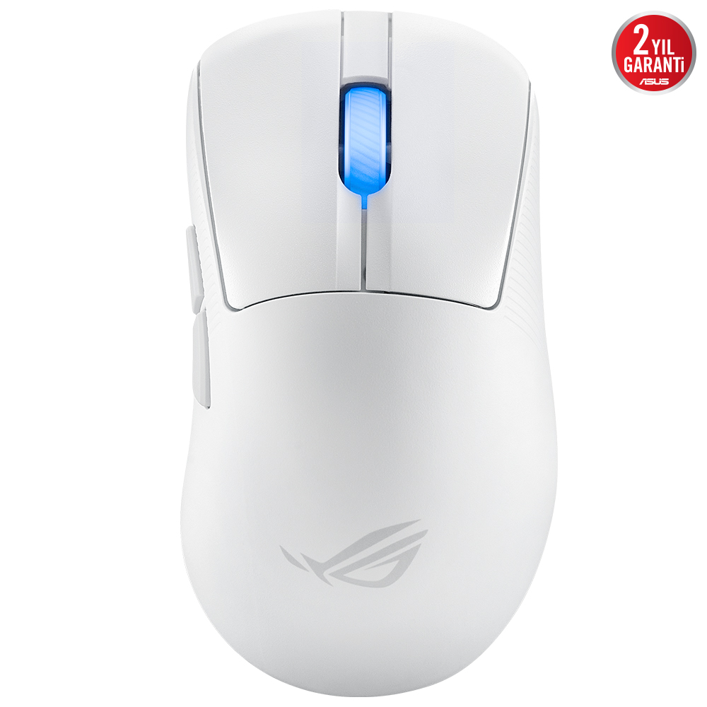 Asus Rog Keris II Wireless Ace Aura Sync Rgb Beyaz Oyuncu Mouse