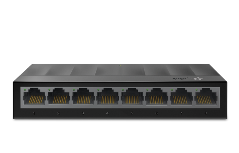 TP-Link OMADA LS1008G, Green Tech, 8 Port GigaBit, Yönetilemez, Masaüstü Switch