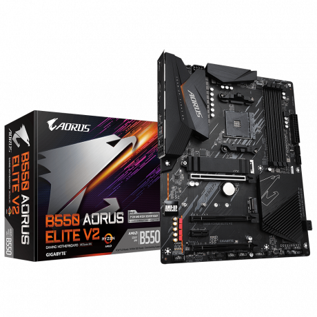 Gigabyte B550 Aorus Elite V2 AM4 DDR4 4733 Anakart