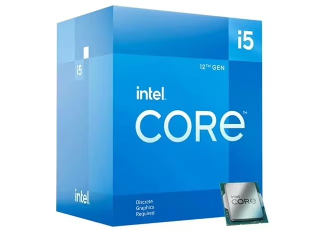 Intel 12.Nesil i5 12400F 2.60GHz 12M FCLGA1700 CPU İşlemci Box Fanlı BX8071512400F