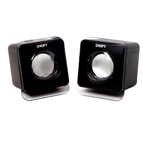 SNOPY SN-121 6W 1+1 Masaüstü USB Speaker Siyah Hoparlör