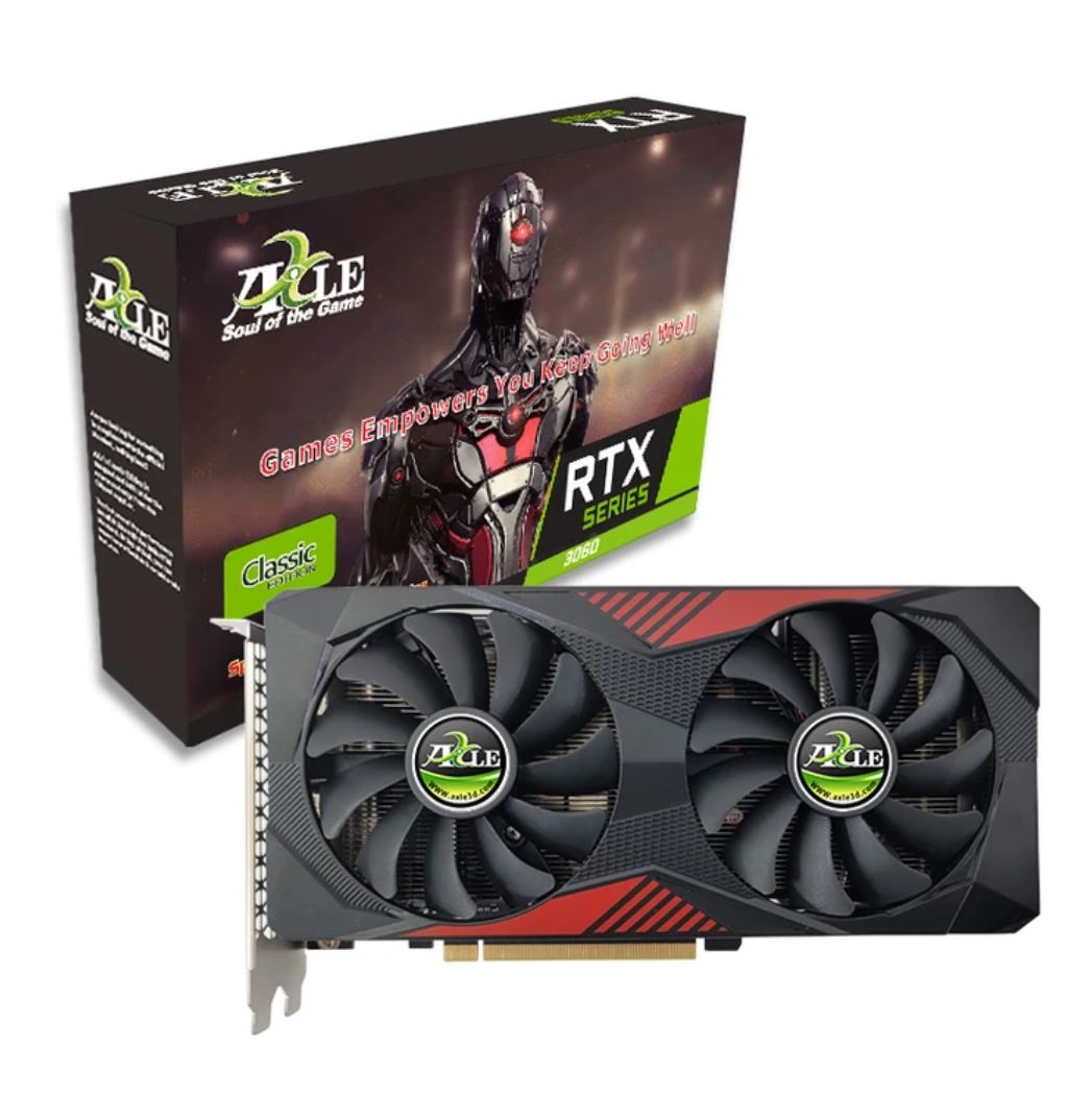 Axle RTX3060 12GB GDR6 192BitAX-RTX3060/12GD6P2IP3 Ekran Kartı