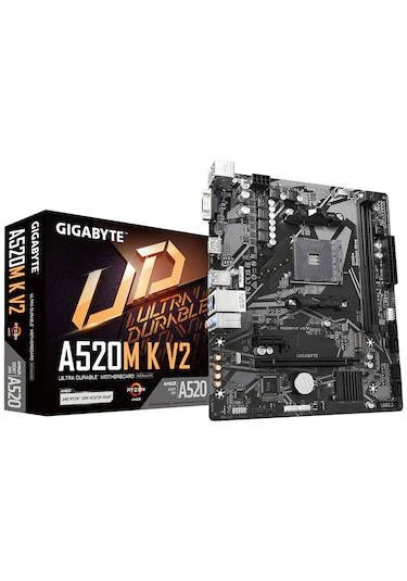 Gigabyte A520M-K-V2 AMD AM4 DDR4 Micro ATX Anakart