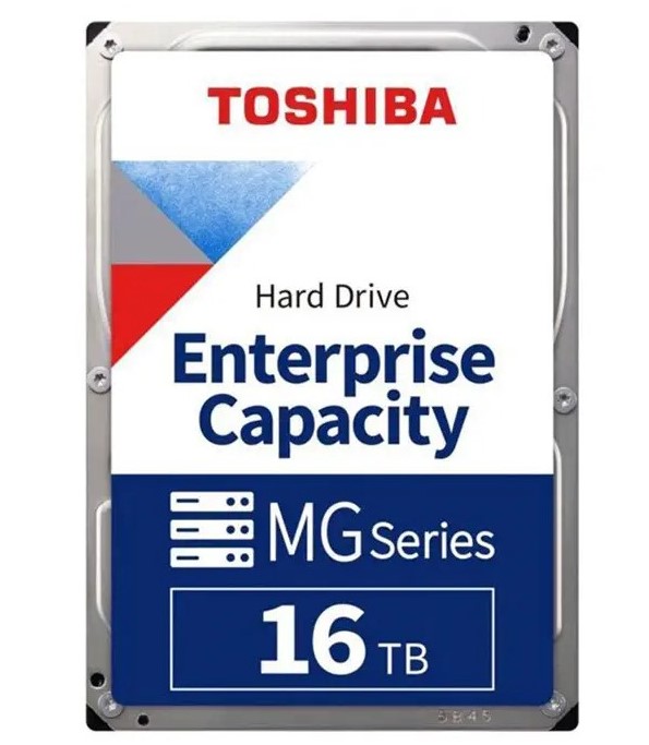 Toshiba MG09 16TB MG09ACA16TE 7200R 512M SATA 7/24  Güvenlik - Nas HardDisk