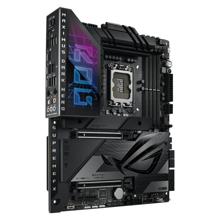 Asus ROG Maximus Z790 Dark Hero Intel Z790 LGA1700 DDR5 8000 2xUSB4 (Thunderbolt) HDMI 5x M2 USB3.2 WiFi 7 Anakart